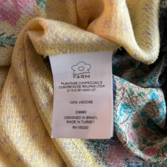 Farm Rio Lorena Patchwork Tunic Dress - Picture 4 of 6